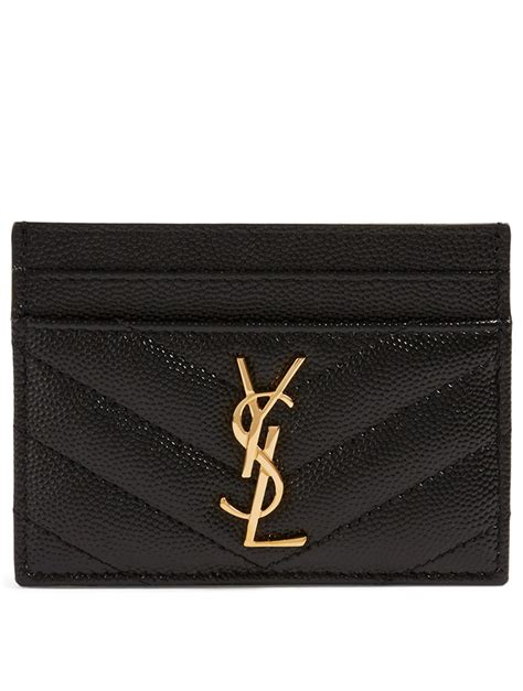 ysl women card holder|saint laurent card holder women.